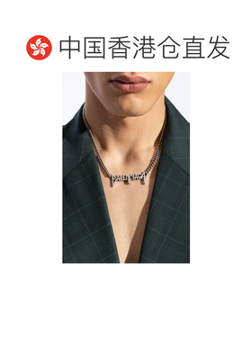 1h可退 香港直邮BALENCIAGA 男士项链 787781TZ99I0911 SS2026 灰