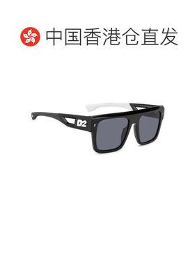 香港直邮DSQUARED2 男士太阳镜 D20127S80SIR AW2025 黑色 D2 012