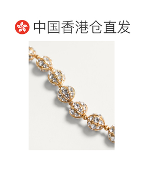 香港直邮VALENTINO 女士手链手镯 WJ0AN7YCW9MN AW2025 金色 徽标