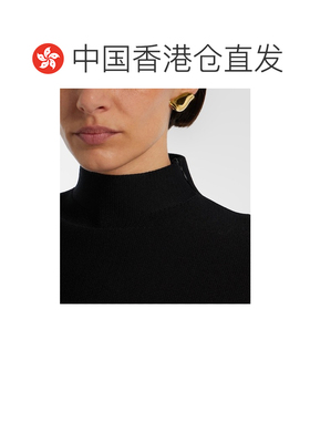 香港直邮KHAITE 女士 叶子夹式耳环 METAL 金属色【付后1h可退】
