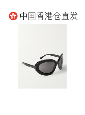 香港直邮alaia 女士 圆框醋纤太阳眼镜 AA0101S001
