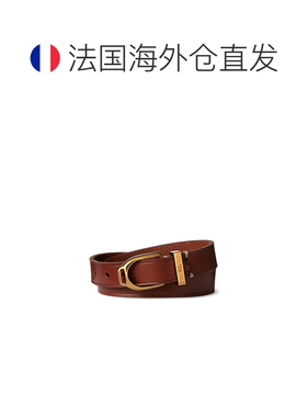 自营欧洲直邮Ralph Lauren拉夫劳伦 Welington女士小牛皮双圈手链