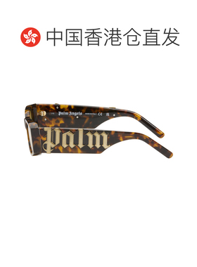 1h可退 香港直邮Palm Angels 棕榈天使 男士 棕色 Angel 太阳镜 P
