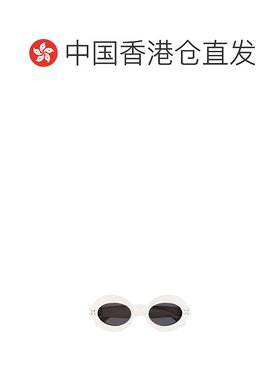 香港直邮Alaia 椭圆形全框太阳镜 AA0059S