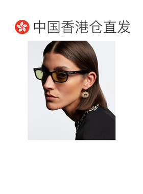 香港直邮valentino 华伦天奴 女士 La Coureuse 精饰矩形太阳眼镜