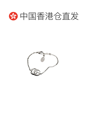 1h可退 香港直邮GUCCI 女士手链手镯 874634I46010926 CO 银色 GG