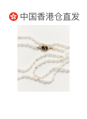 香港直邮VALENTINO 男士项链 YJ0S99CRWQYL AW2025 白色 OVALETTE