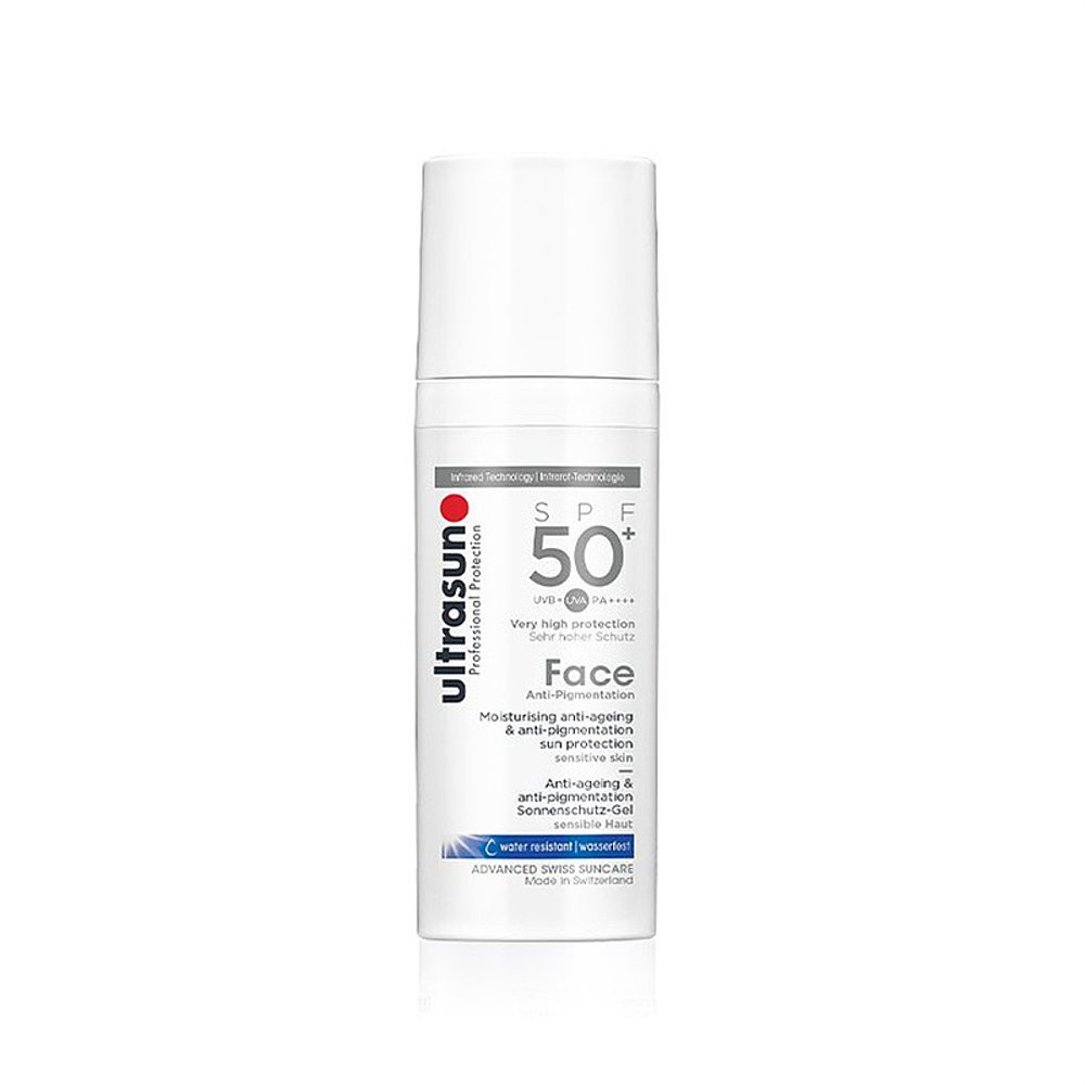 欧洲直邮Ultrasun优佳防晒霜SPF50+抗光老50ml保湿清爽夏季户外 - 图0