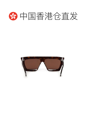 香港直邮ALAIA 女士太阳镜 AA0104S002BROWN CO 棕色