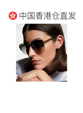 1h可退 香港直邮DIOR 迪奥 女士 S2U 四叶草精饰方框太阳眼镜