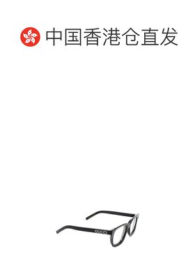 1h可退 香港直邮Gucci 古驰 女士 几何平光镜 GG1721O black黑色