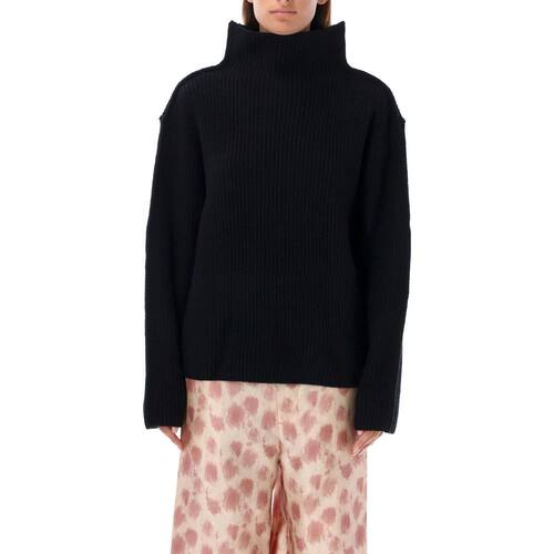1h可退 香港直邮Marni 玛尼 女士 MAGLIONE 马海毛针织衫(COLLO A - 图2
