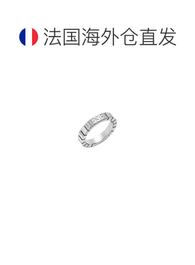自营欧洲直邮Diesel迪赛 女士银灰色不锈钢戒指