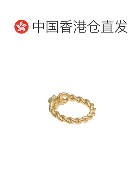 Salvatore Ferragamo Gancini 扭纹戒指  （50mm） 760987