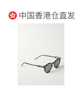 香港直邮Thom Browne 汤姆 布朗 男士 圆框龟甲色醋纤太阳眼镜 UE