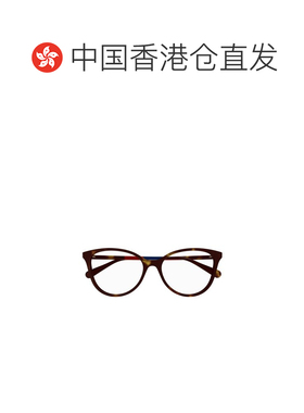 1h可退 香港直邮Gucci 古驰 女士 几何框平光镜 GG1359O colorful