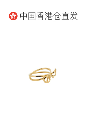 1h可退 香港直邮Salvatore Ferragamo 带蝴蝶结的戒指 760952