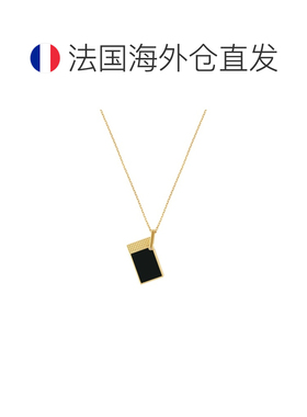 自营欧洲直邮Dupont 钻石菱纹玑镂打火机项链男女通用