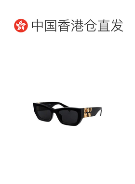 1h可退 香港直邮MIU MIU 女士太阳镜 0MU09WS1AB5S0 SS2026 黑色