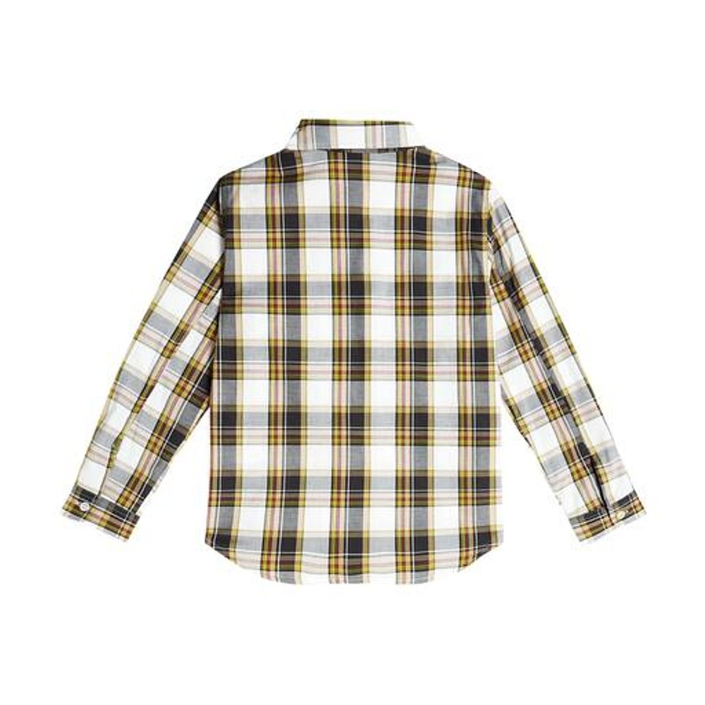 1h可退 香港直邮Bonpoint 女童 Altman 格纹棉府绸衬衫童装 - 图2