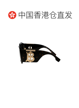 1h可退 香港直邮Burberry 巴宝莉 女士 深雪茄色醋纤太阳眼镜 0BE