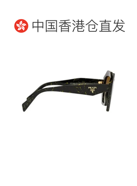 1h可退 香港直邮Prada 普拉达 女士 徽标太阳镜 PR16WS black黑色