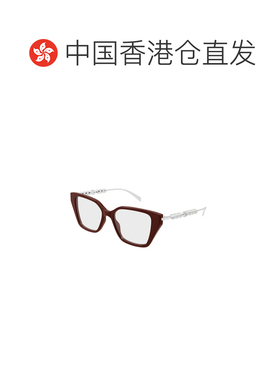 香港直邮GUCCI 女士眼镜 GG1969O004 SS2026 白色 几何平光镜
