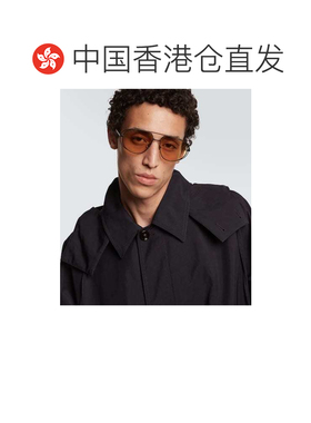 1h可退 香港直邮Bottega Veneta 葆蝶家 男士 经典款飞行员太阳眼