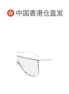 1h可退 香港直邮Alaia 女士 盾形鏡框弧形尖頭太陽眼鏡 AA0094S00