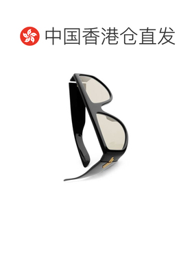 1h可退 香港直邮Bottega Veneta 葆蝶家 女士 黑色棕色面具太阳眼
