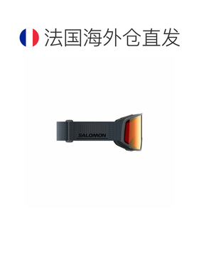 自营欧洲直邮Salomon Sentry乌木色聚碳酸酯防雾滑雪镜男女通用