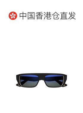 香港直邮Gucci 古驰 男士 几何框太阳镜 GG1617S black黑色 舒适