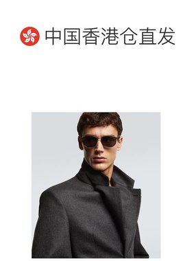 香港直邮Fendi 芬迪 男士 旅行椭圆形太阳眼镜 grey灰色 舒适时尚