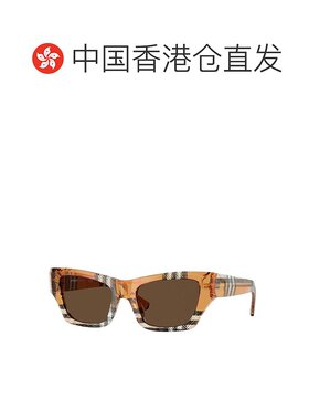 1h可退 香港直邮Burberry 巴宝莉 女士 眼鏡貓眼太陽眼鏡 4441USO