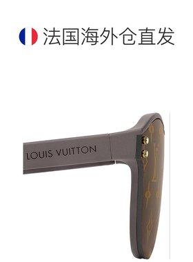 自营1h可退 欧洲直邮LV/路易威登 男士棕色注塑太阳镜正品百搭显