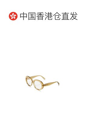 1h可退 香港直邮LOEWE 罗意威 女士 圆框醋纤眼镜 green绿色 舒适