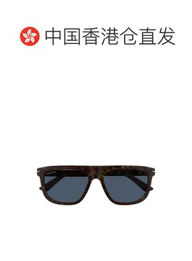 1h可退 香港直邮Gucci 古驰 男士 几何框太阳眼镜 GG1726S配饰