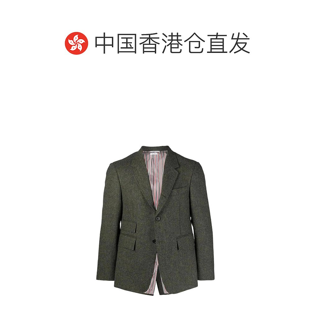 香港直邮Thom Browne 单排扣西装夹克 MJC328A05385 - 图1