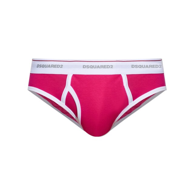 ຮ່ອງກົງທາງໄປສະນີ DSQUARED2 ຜູ້ຊາຍ underwear D9L676300529 SS2026 ສີບົວ logo ພາຍໃນ