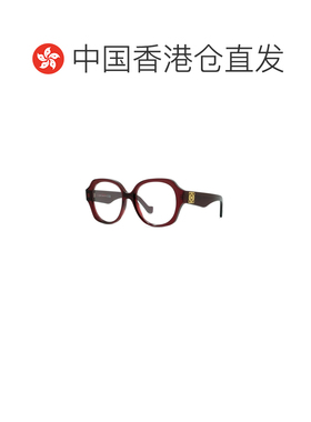 香港直邮LOEWE 女士眼镜 LW50118I066 SS2026 红色 全框平光镜