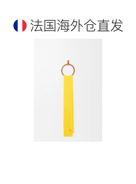 自营欧洲直邮Loewe罗意威 女士黄色羊驼毛混纺围巾【付后1h可退】