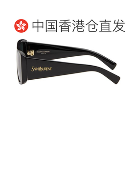 1h可退 香港直邮Saint Laurent 圣罗兰 男士 黑色 SL 832 太阳镜