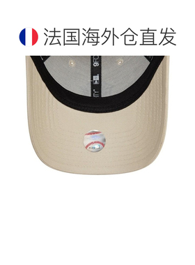 欧洲直邮自营NEWERA9FORTY系列男女通用奶油色棉帽子