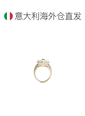 欧洲直邮alexander mcqueen 女士 戒指珍珠水晶