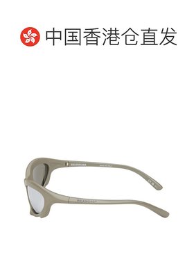 1h可退 香港直邮Balenciaga 巴黎世家 男士 灰色 Bat Rectangle