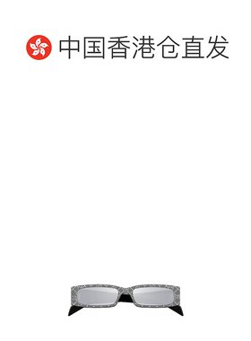 1h可退 香港直邮Gucci 古驰 男士 矩形框太阳镜 GG1780S black黑