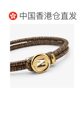 香港直邮FENDI 女士手链手镯 8AL320B09UF1N1S SS2026 绿色 BRACC