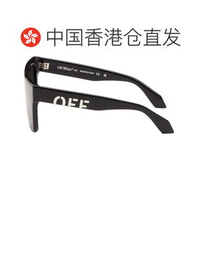 1h可退 香港直邮off-white 男士 黑色 Columbus 太阳镜 OW1001100