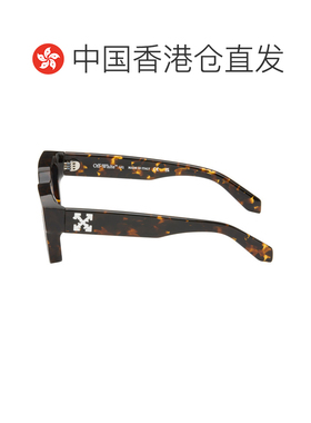 香港直邮off-white 男士 棕色 Virgil 太阳镜 OW10222507502507DA