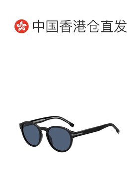 1h可退 香港直邮BOSS 波士 男士 黑色醋纤太阳眼镜 BOSS1506S807K